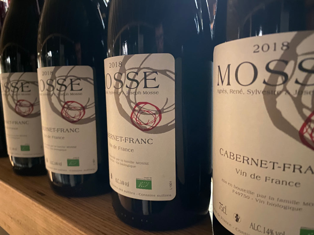 Domaine Mosse, Anjou Rouge, Cabernet Franc de Loire, Rouge